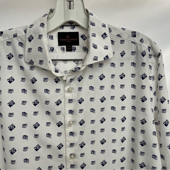 Simon Carter - medium - vintage photography camera shirt designer London - slim - Picture 2 of 8